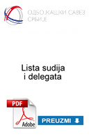 rsc Lista sudija i delegataOSS