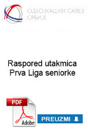 Raspored utakmica Prva Liga seniorkeOSS
