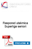 Raspored utakmica Superliga senioriOSS